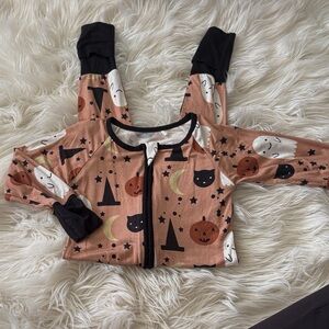 Halloween-Themed Kids Costume Pajamas